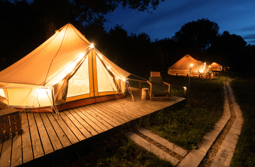 what is glamping. glamping for beginners